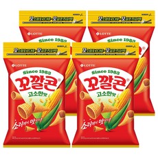 꼬깔콘 고소한맛 지퍼백, 235g, 4개