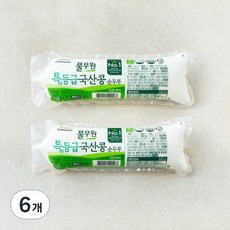 풀무원 특등급 국산콩 순두부, 350g, 6개
