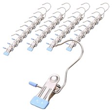 프랑온드 다용도 논슬립 바지 외집게, 블루, 30개