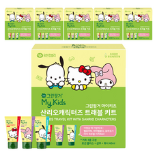 GREEN FINGER 綠手指 Sanrio 角色兒童旅行套裝乳液+洗髮+盥洗套裝, 6組