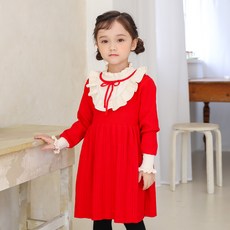 ROROCHAT 女童蝴蝶結連身裙 + 隨機配件套組