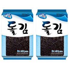 바다맘 돌김 100p, 220g, 2개