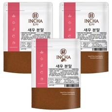 인차 새우분말, 200g, 3개