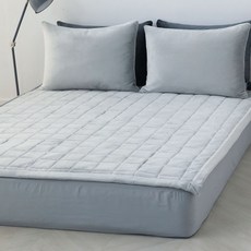 Amante Soulmate 法蘭絨超細纖維床墊, Gray