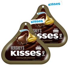 HERSHEY'S 好時 KIsses 水滴牛奶巧克力, 82g, 2袋