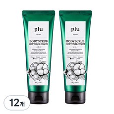 plu 身體磨砂膏 棉花香, 200g, 12個