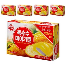 오뚜기 옥수수 마아가린, 200g, 5개