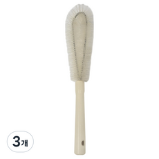 World Clean 原木瓶刷 L型 1號 30cm, 單一顏色, 3個