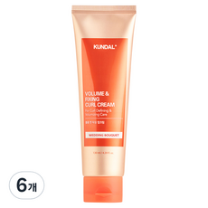 KUNDAL 昆黛爾 蓬鬆與定型捲髮霜, 6個, 130毫升