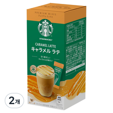 STARBUCKS 星巴克 焦糖風味拿鐵隨身咖啡, 4入, 2個