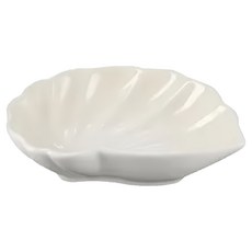 LE CREUSET 海螺貝殼盤 小 精緻餐具 點綴餐桌 海洋風情, 蛋白霜, 1個