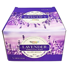 Tamsaa 薰衣草精油香皂 12個, 蘊含植物萃取精油, 獨立包裝, 90g