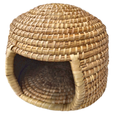 mini Animan 迷你小動物倉 手工圓頂編織窩, 24759, 1個