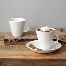 보울보울 어반데일리 머그 300ml, 리넨화이트, 2개