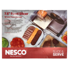 NESCO 7.5吋食物切片機 Trancheuse, 銀色 + 灰色 + 黑色, 1個