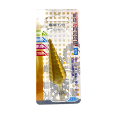 鍍鈦六角寶塔鑽 SC5115 4-22釐米 DIY家用系列, 1個