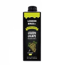 LONDON BRIX 綠葡萄濃縮汁, 1L, 1個
