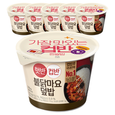 CJ Hetbahn 即食碗裝火辣雞美乃滋蓋飯, 219g, 6入