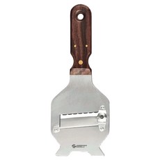 AMBROGIO SANELLI 山里尼 ANELLI 不鏽鋼松露刨刀 波浪刀 134g 紫檀木柄, 紫檀木色, 1支