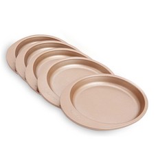 CHEFMADE 學廚 6吋 圓型彩虹蛋糕盤 5件套裝 (15.4cm), 1組
