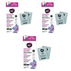 body natur 比基尼線腋下專用巴西式美體蠟紙 蘭花香, 3組