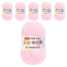 Yarna 大容量豪華洗地機106粉紅100克, 105白粉色, 6個