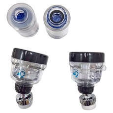 Water More 水摩爾 透明PP高密度濾棉除氯濾芯 + 三段增壓水花轉換器 2組