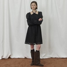 아틀리에나인 여성용 아델라 퍼프 레이티드 드레스 OP-6222