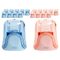 Deli 便攜式 2 孔卷筆刀 ER01100, 隨機出貨, 20個