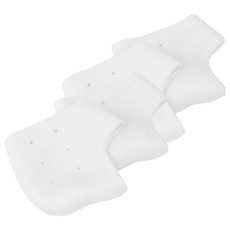 코모스코 발관리 실리콘 뒷꿈치 패드 화이트, 60g, 2개, 2개입