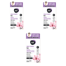 바디네이처 스위트 아몬드 왁스스트립 페이스용, 3개