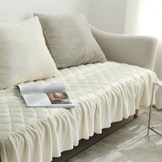 amante Soulmate法蘭絨超細纖維褶皺沙發墊