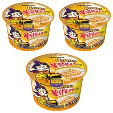 Samyang Foods 三養 Buldak 火辣雞肉風味鐵板炒麵 起司風味 110g, 3入