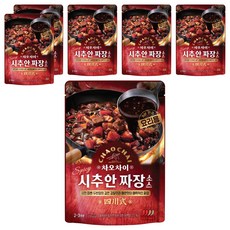 차오차이 시추안 짜장소스, 165g, 6개