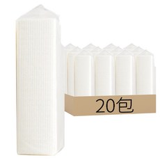 廚房吸油擦手紙巾, 1入, 20包