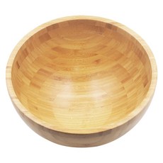 菊川本味 圓形竹沙拉碗, 28*12CM, F57-28, 1個