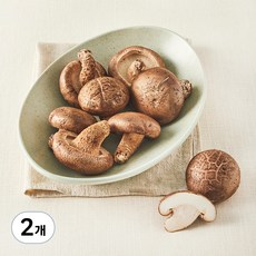 친환경 표고버섯, 300g, 2개