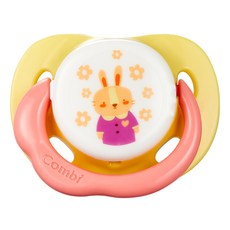 Combi 康貝 Day系列安撫奶嘴, 2-10個月, 粉色兔子, 1個