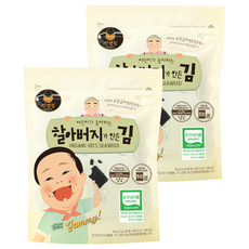 MANJUN 爺爺手工海苔片, 56g, 2包