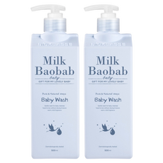 밀크바오밥 베이비 워시, 500ml, 2개