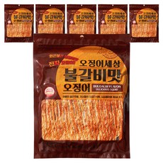 오징어세상 불갈비맛 오징어, 80g, 6개
