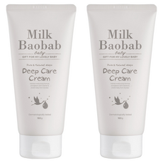 밀크바오밥 베이비 딥케어 크림, 160g, 2개