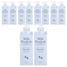 밀크바오밥 베이비 워시, 500ml, 10개