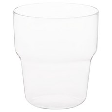 TAIWANGLASS 台灣玻璃 耐熱玻璃水杯 350ml, 透明色, 1個
