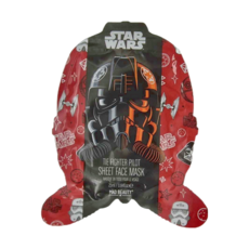 MAD BEAUTY 星際大戰系列 銀河帝國軍男士面膜 鈦戰機駕駛員, 專為男性打造的保濕面膜，含椰子萃取物, 25ml, 1片