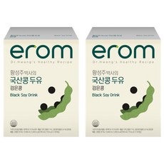 이롬 황성주 검은콩 두유, 190ml, 32개