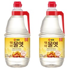샘표 맥아 물엿, 2.4kg, 2개