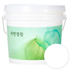 자연정원 친환경 셀프 벽지 규조토 황토 베란다 가구 결로방지 수성페인트, 화이트, 10kg, 1개