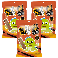 苔嗑 脆海苔 香蒜口味 薄脆爽口 鮮香美味, 36g, 3包