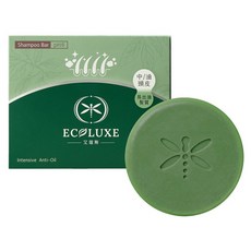 ECOLUXE 艾蔻斯 洗髮餅 沁涼馬鞭草白茶, 100g, 1件